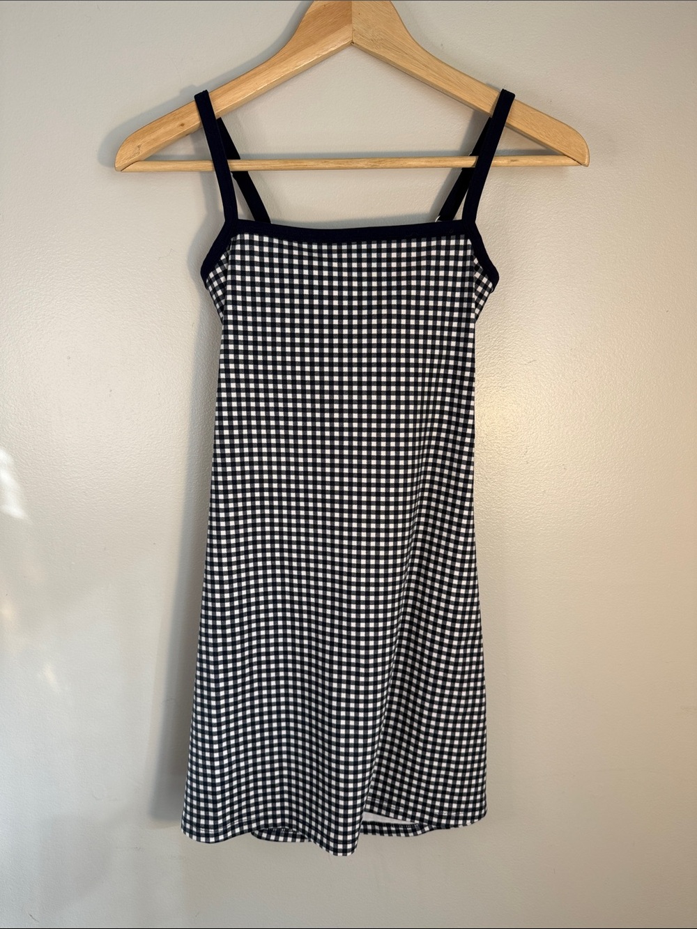 Wild Fable Butterbliss Navy and White Checked Athletic Dress, xxs - Picture 1 of 5